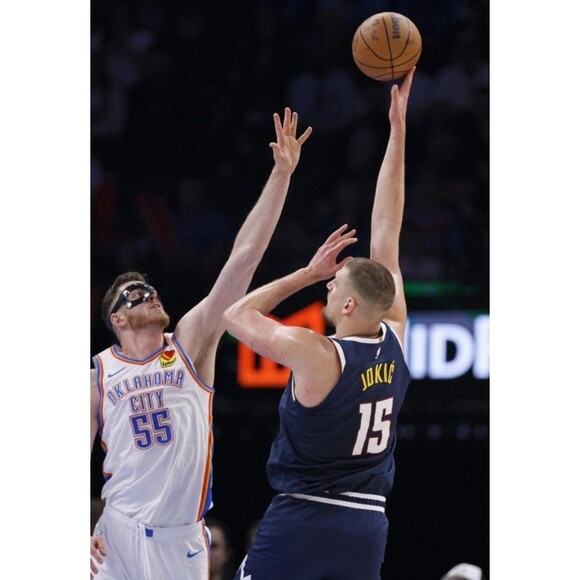 Nikola Jokic (Nike)-(Nuggets)-(Blue)-(Jersey)-(New Condition)-(Size-L)-$95.00 - Picture 2 of 9